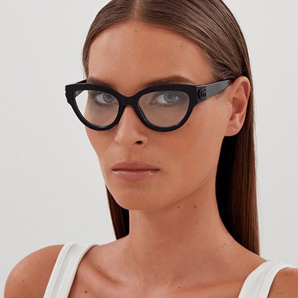 🕶️ New Gucci GG1598O 001 Eyeglasses - Black Frame 51mm